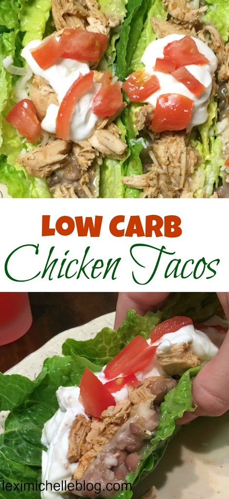 Low Carb Chicken Tacos